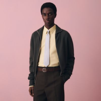 シルクツイルタイ - ピンク - メンズ, ネクタイ・スカーフ・マフラー